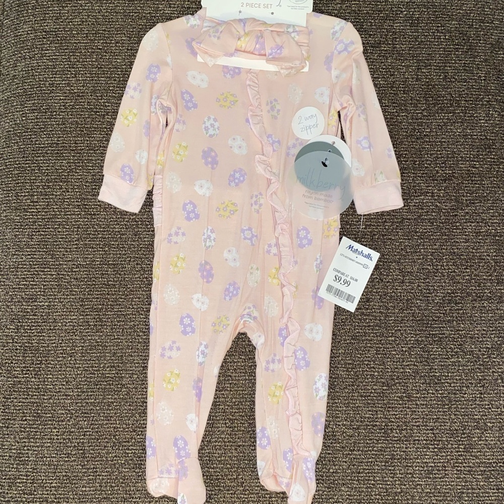 Easter Egg Footie Pajamas